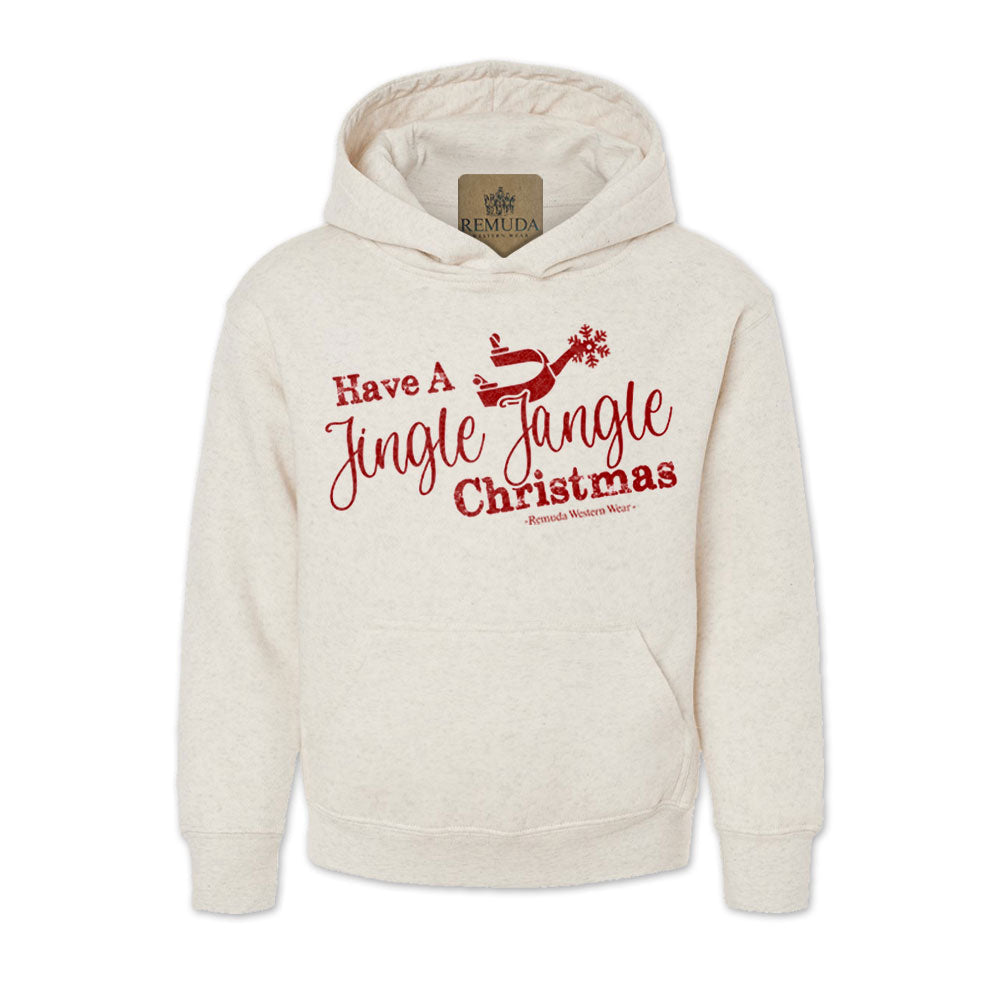 Have A Jingle Jangle Christmas - Youth Western Spur Pullover Hoodie