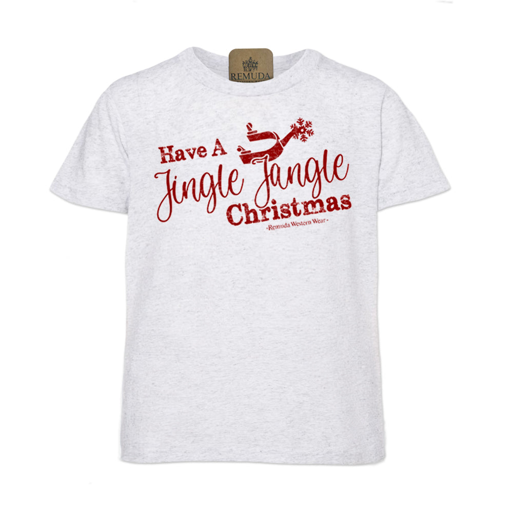Have A Jingle Jangle Christmas - Youth Western Spur Tee