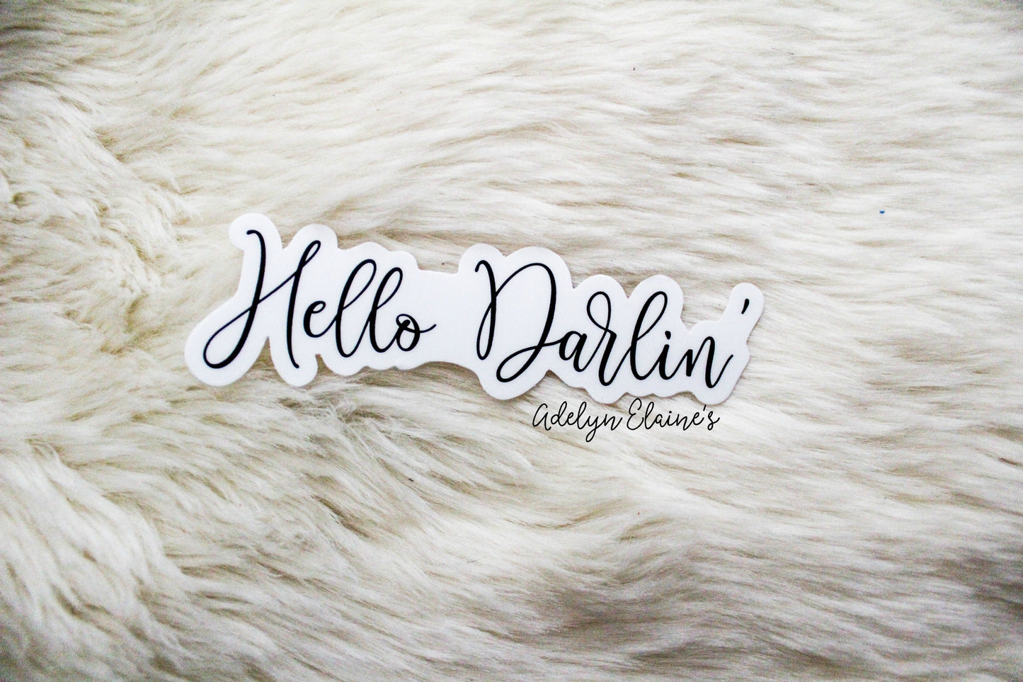 Hello Darlin' - Sticker