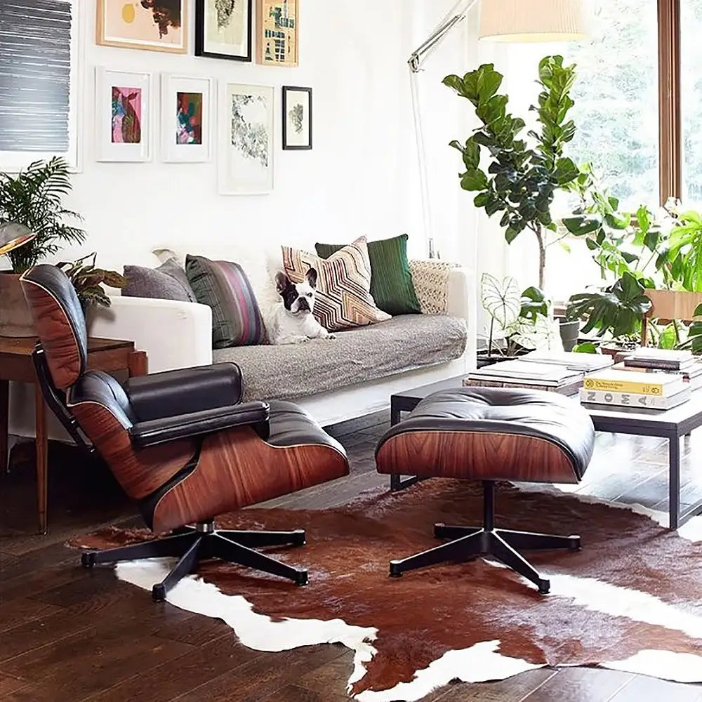 Hereford Brazilian Cowhide Rug: LARGE