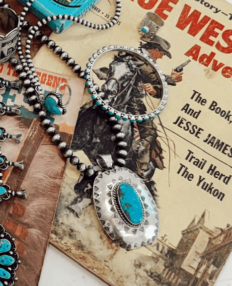 Hershey Turquoise Necklace Pendant