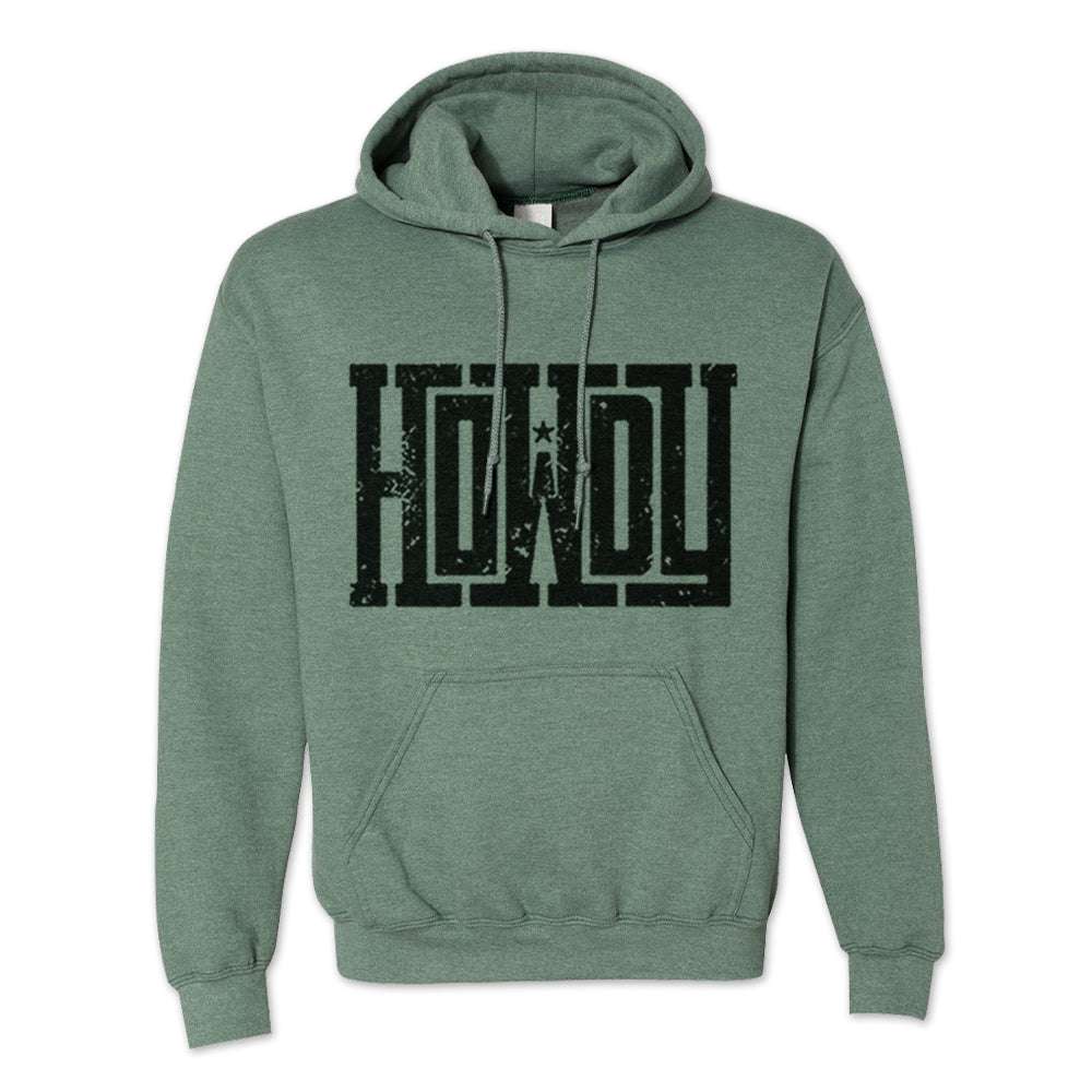 Howdy - Adult Unisex Western Pullover Hoodie
