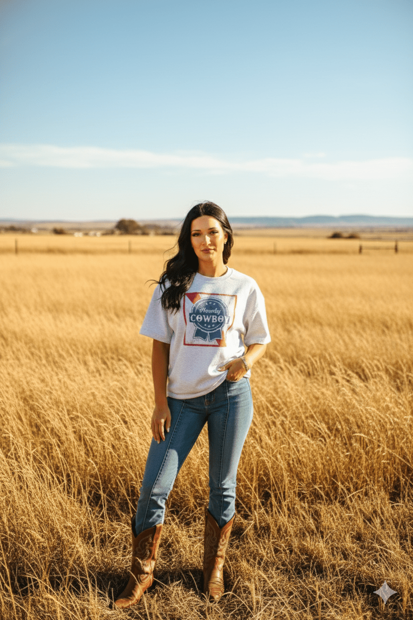 Howdy Cowboy Graphic Tee