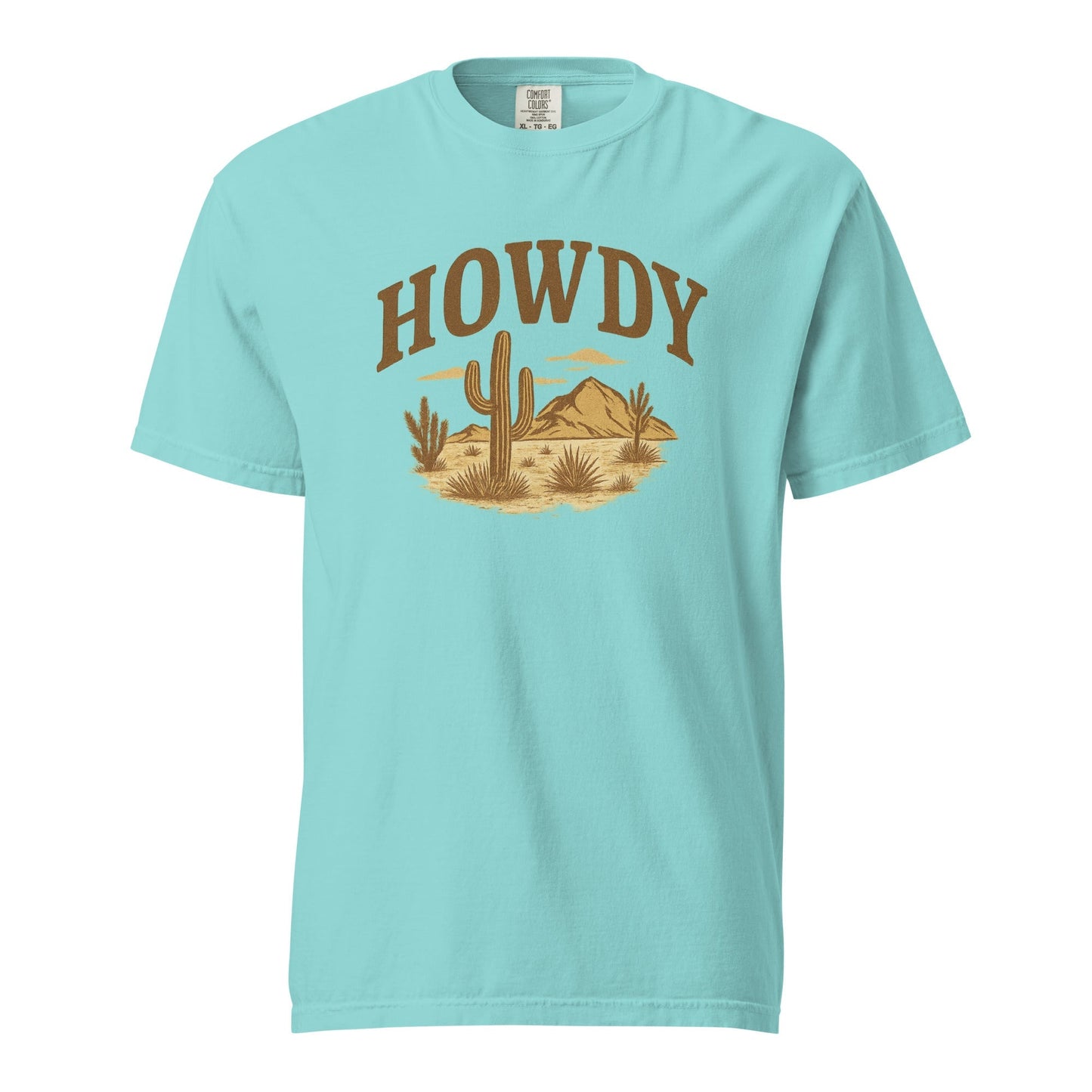 HOWDY Desert Scene Graphic Tee – Western Vintage Style