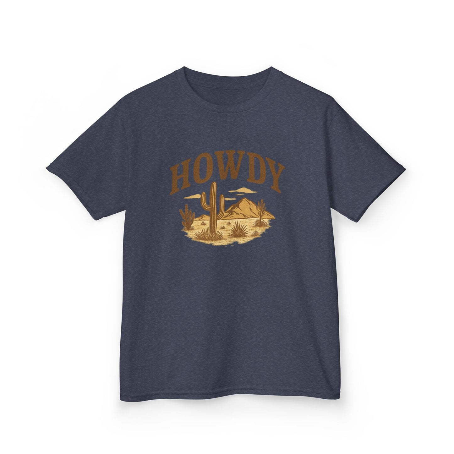 Howdy Southwestern Desert Theme Kids Tee