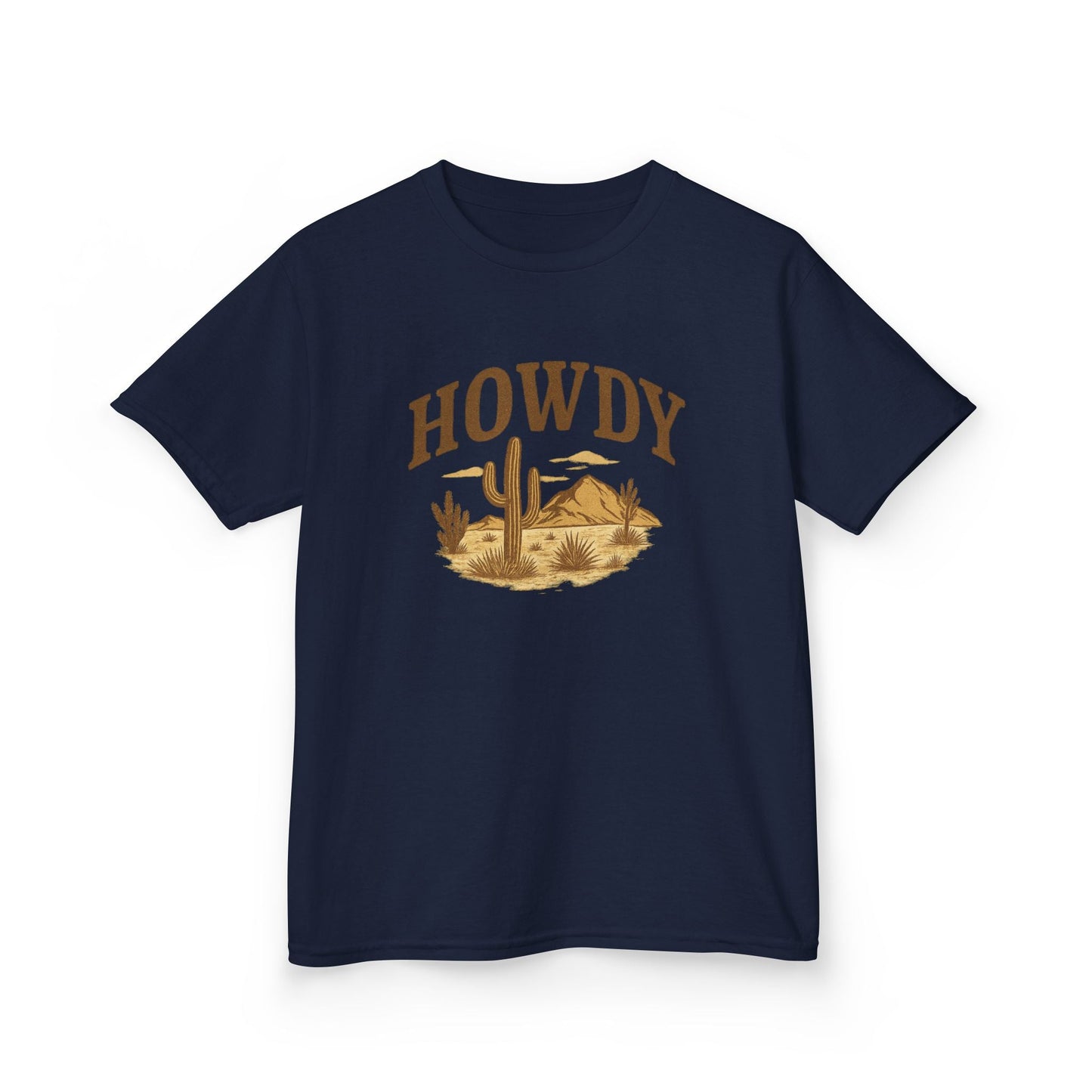 Howdy Southwestern Desert Theme Kids Tee