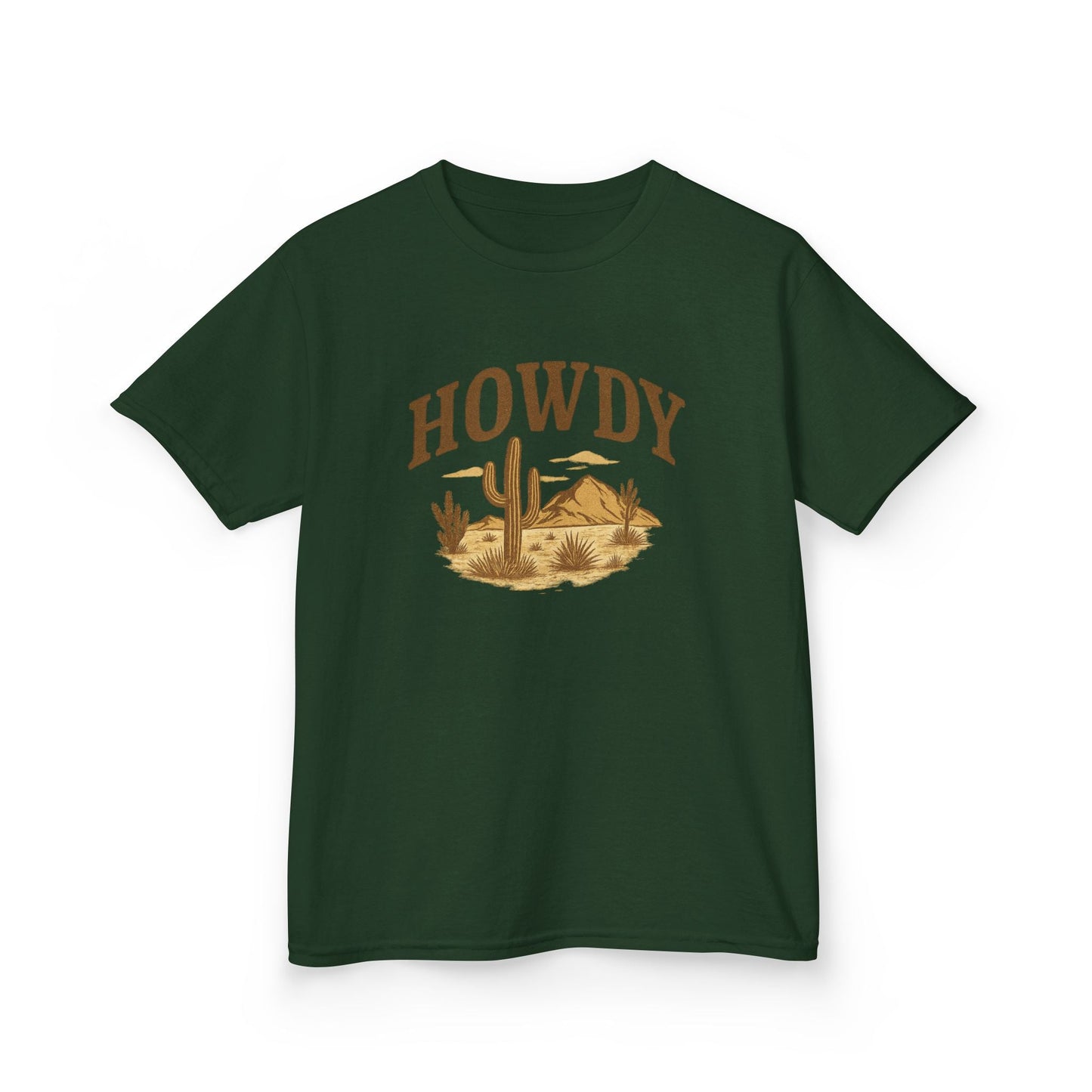 Howdy Southwestern Desert Theme Kids Tee