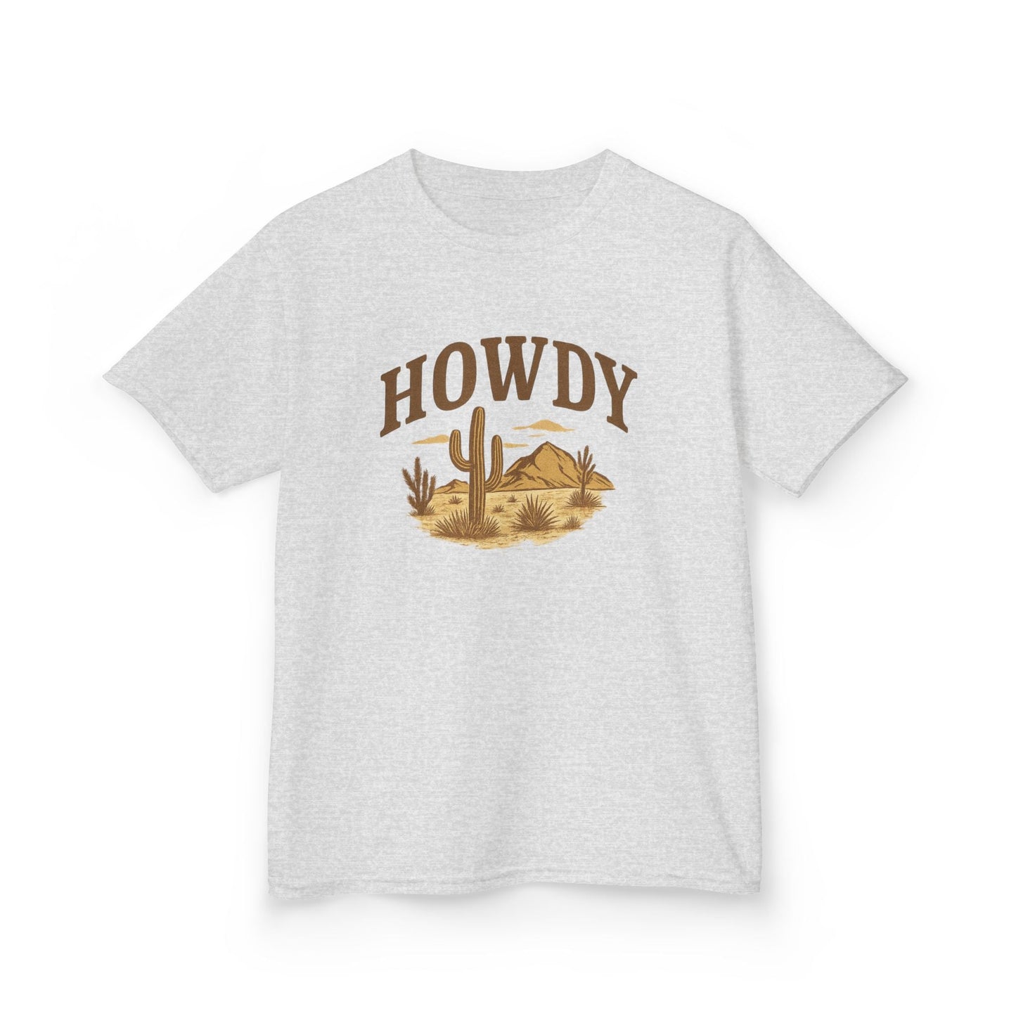 Howdy Southwestern Desert Theme Kids Tee