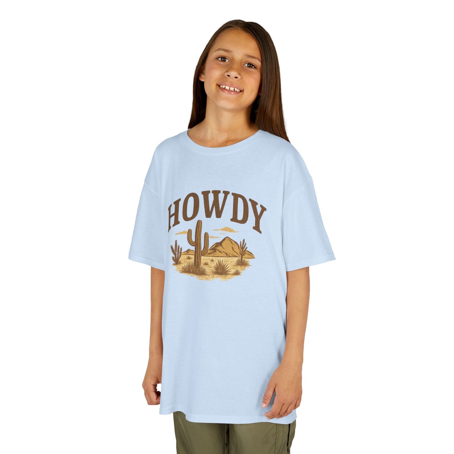Howdy Southwestern Desert Theme Kids Tee