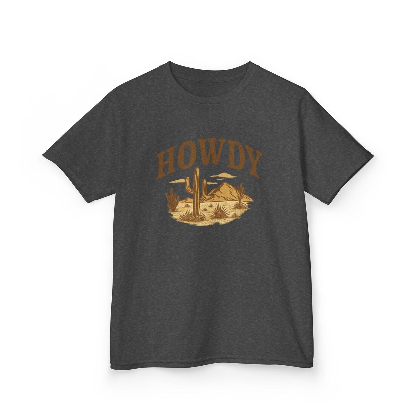 Howdy Southwestern Desert Theme Kids Tee