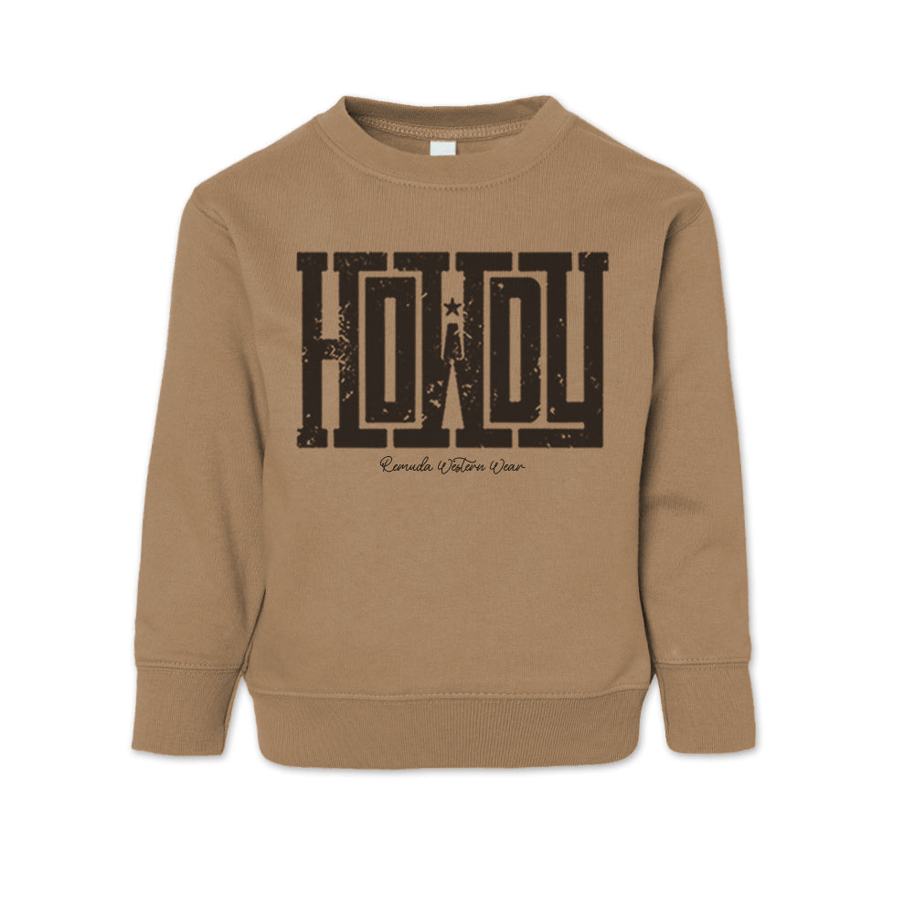 Howdy - Western Toddler Sweatshirt