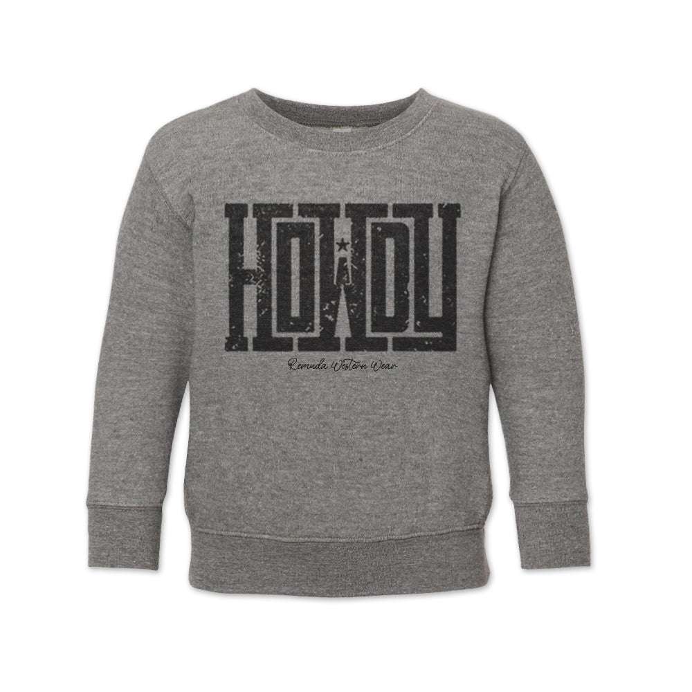 Howdy - Western Toddler Sweatshirt