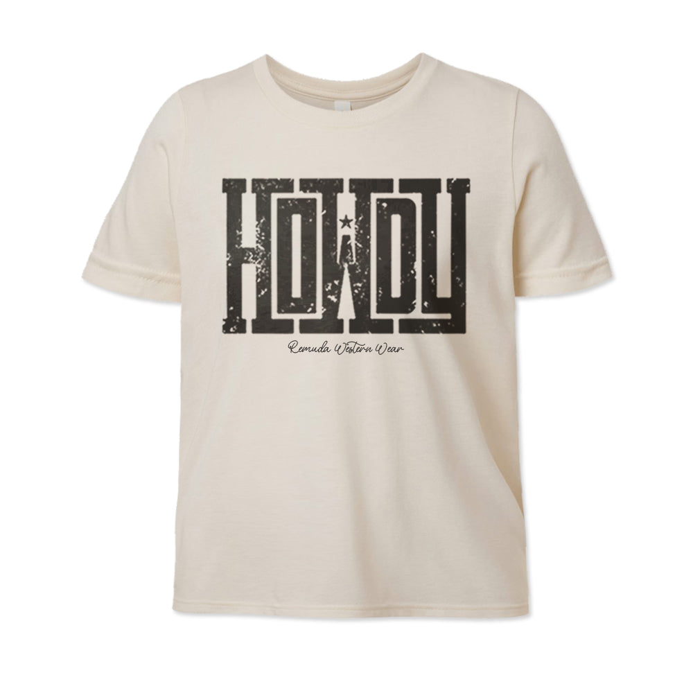 Howdy - Youth Western Tee
