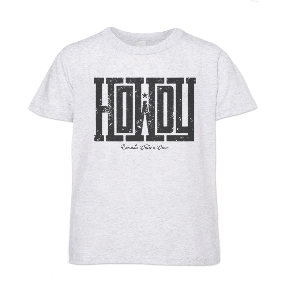Howdy - Youth Western Tee