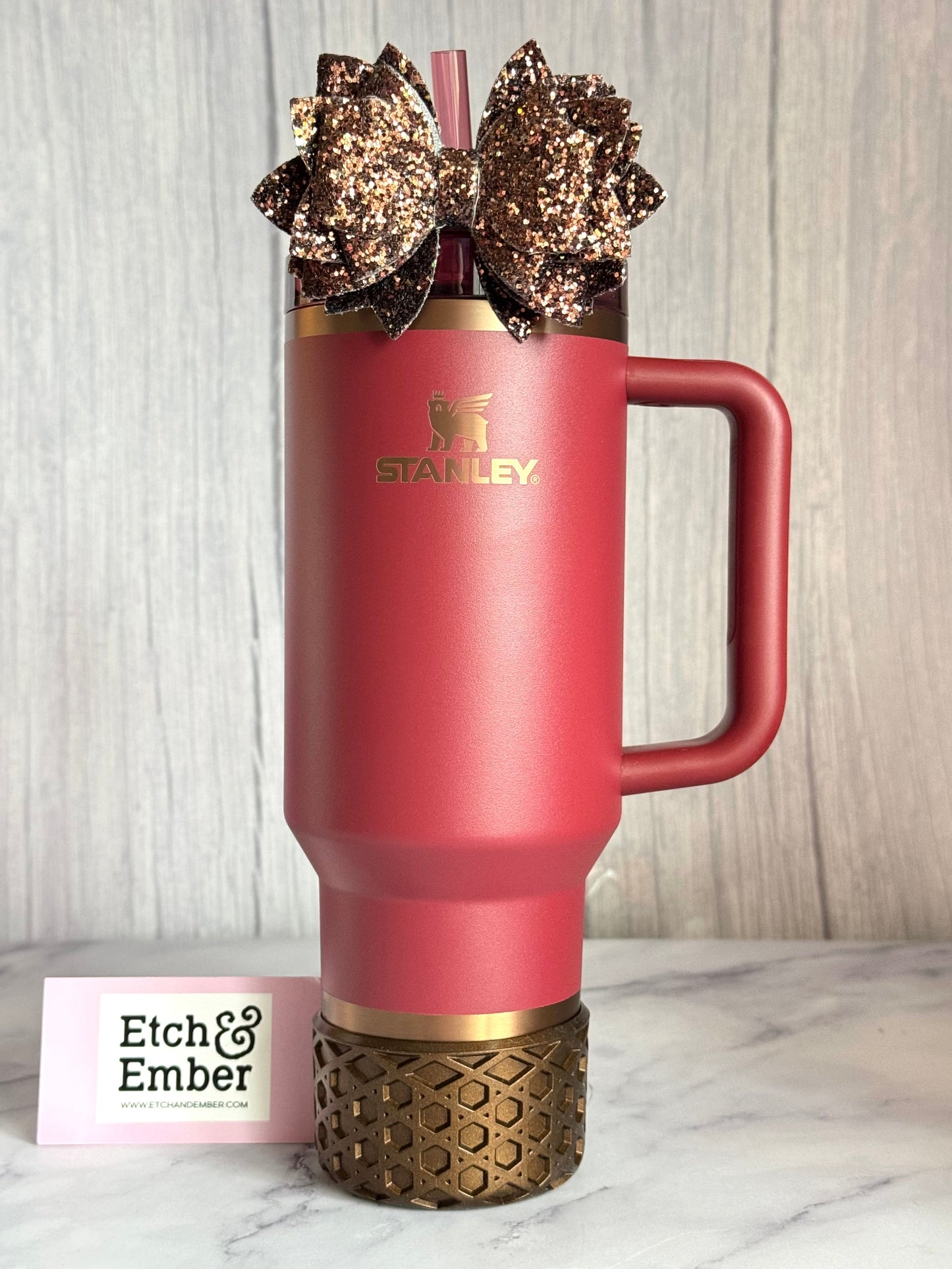 Deep Bronze Metallic Waffle Boots™