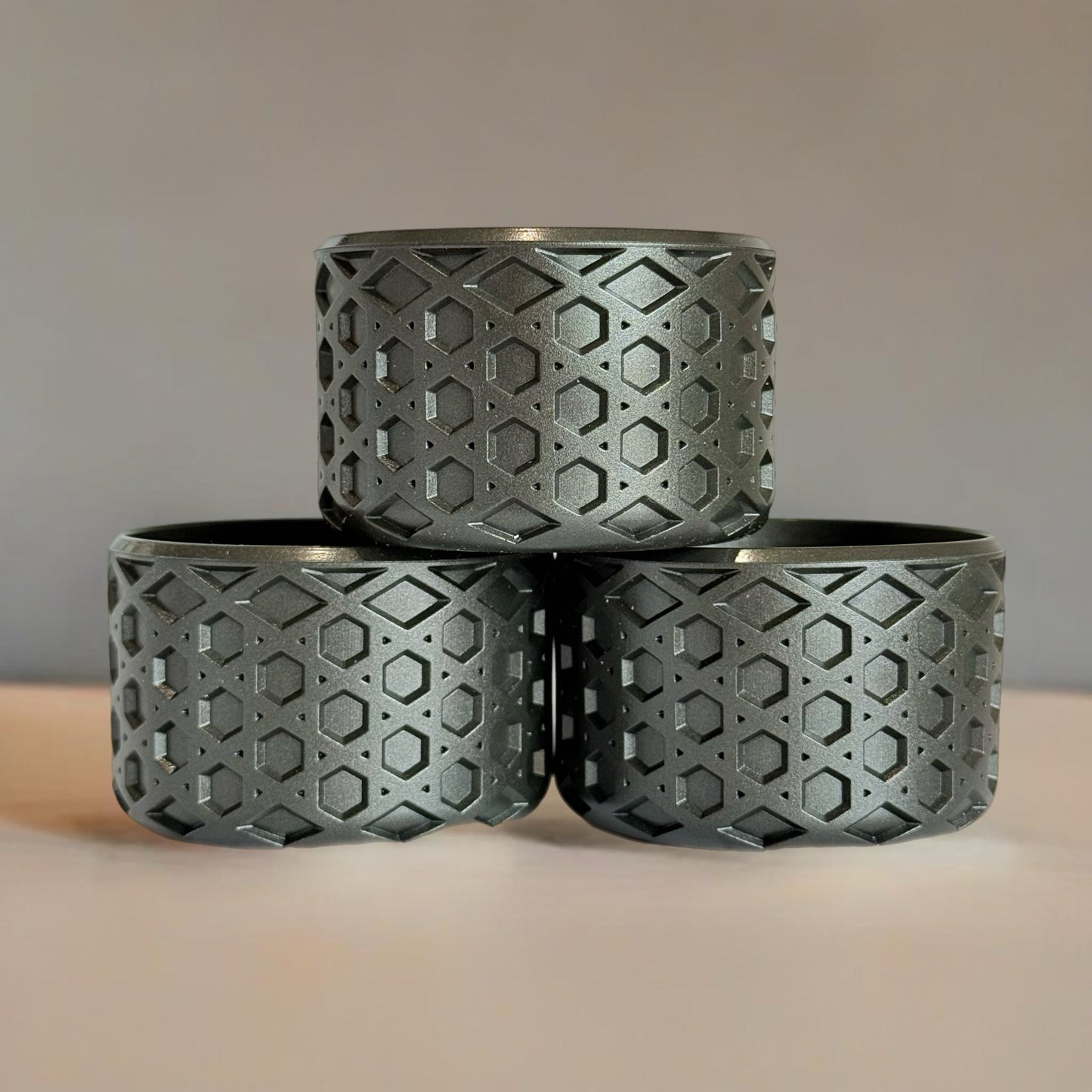 Onyx Shimmer Metallic Waffle Boots™