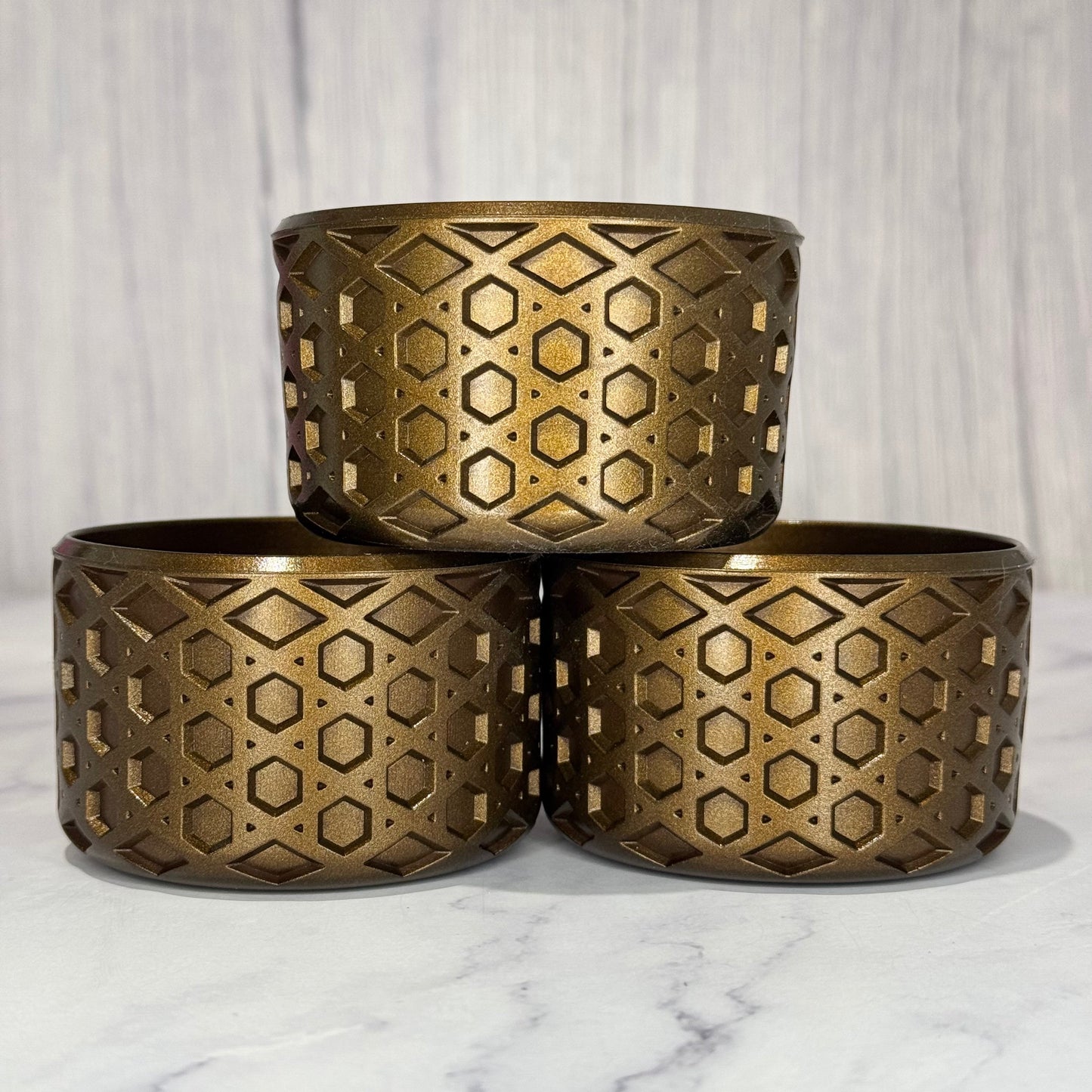 Deep Bronze Metallic Waffle Boots™