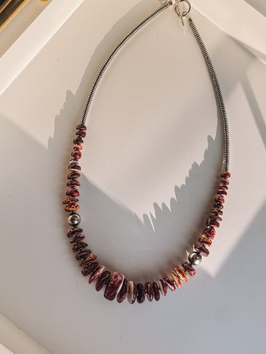 I Can Still Make Cheyenne Purple Spiny Oyster Necklace