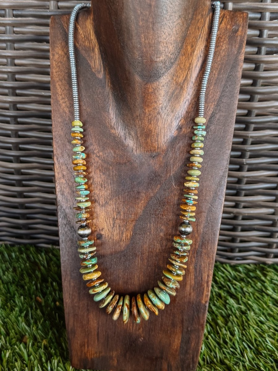 I Can Still Make Cheyenne Turquoise Necklace - Green