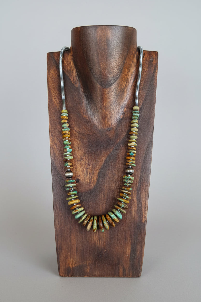 I Can Still Make Cheyenne Green Turquoise Necklace