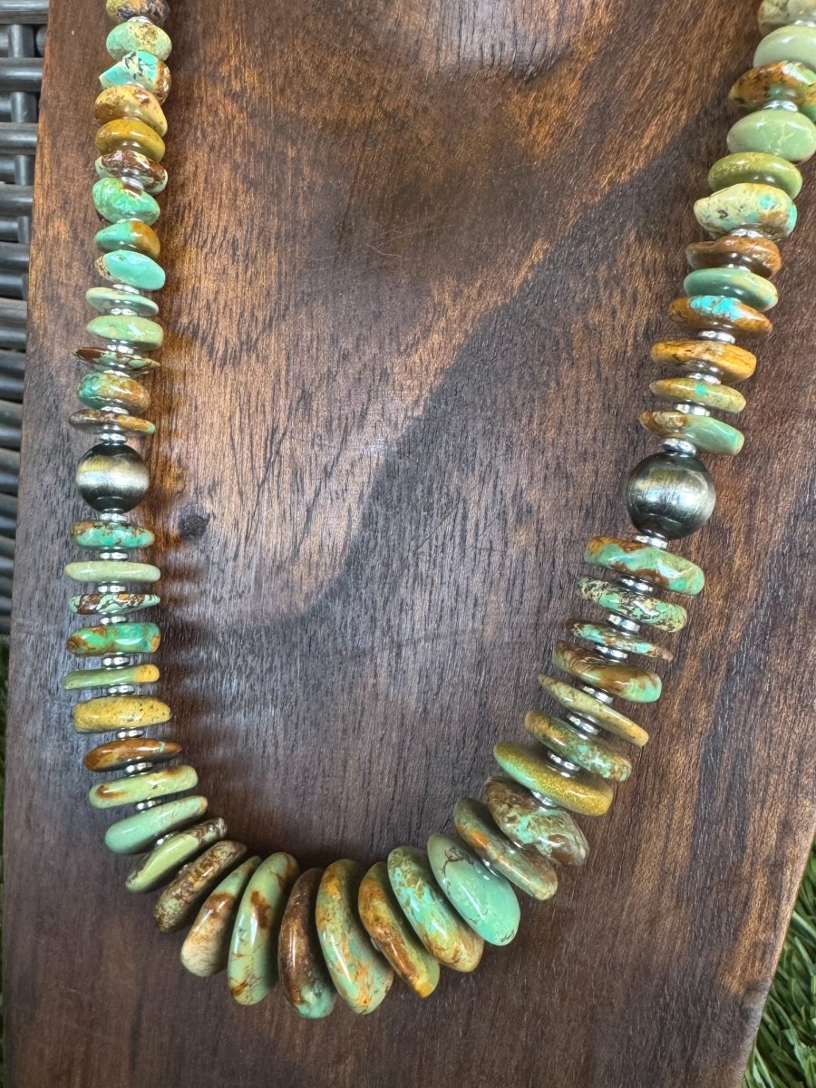 I Can Still Make Cheyenne Green Turquoise Necklace