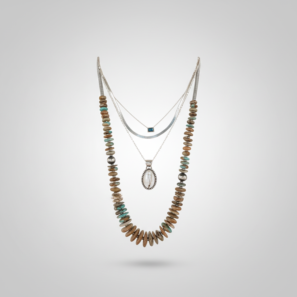 I Can Still Make Cheyenne Green Turquoise Necklace