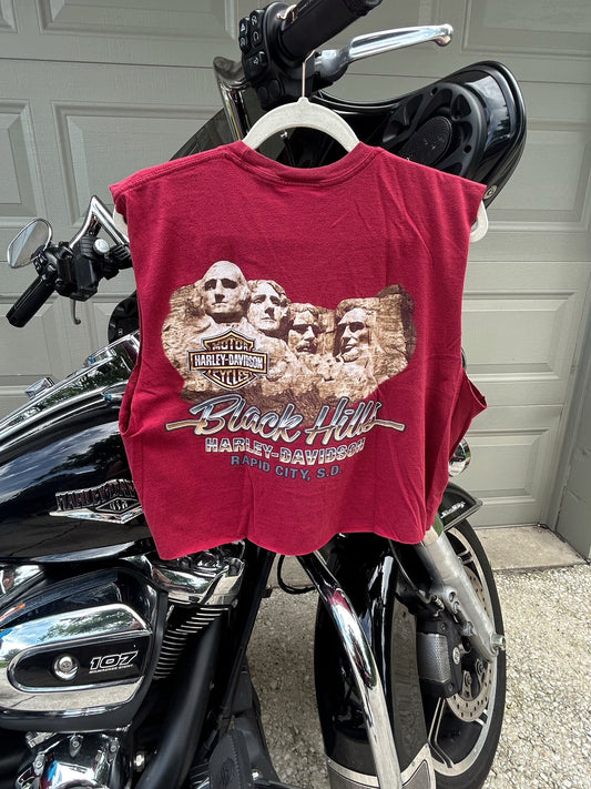 2010 STURGIS BLACK HILLS CROPPED TANK SIZE XL