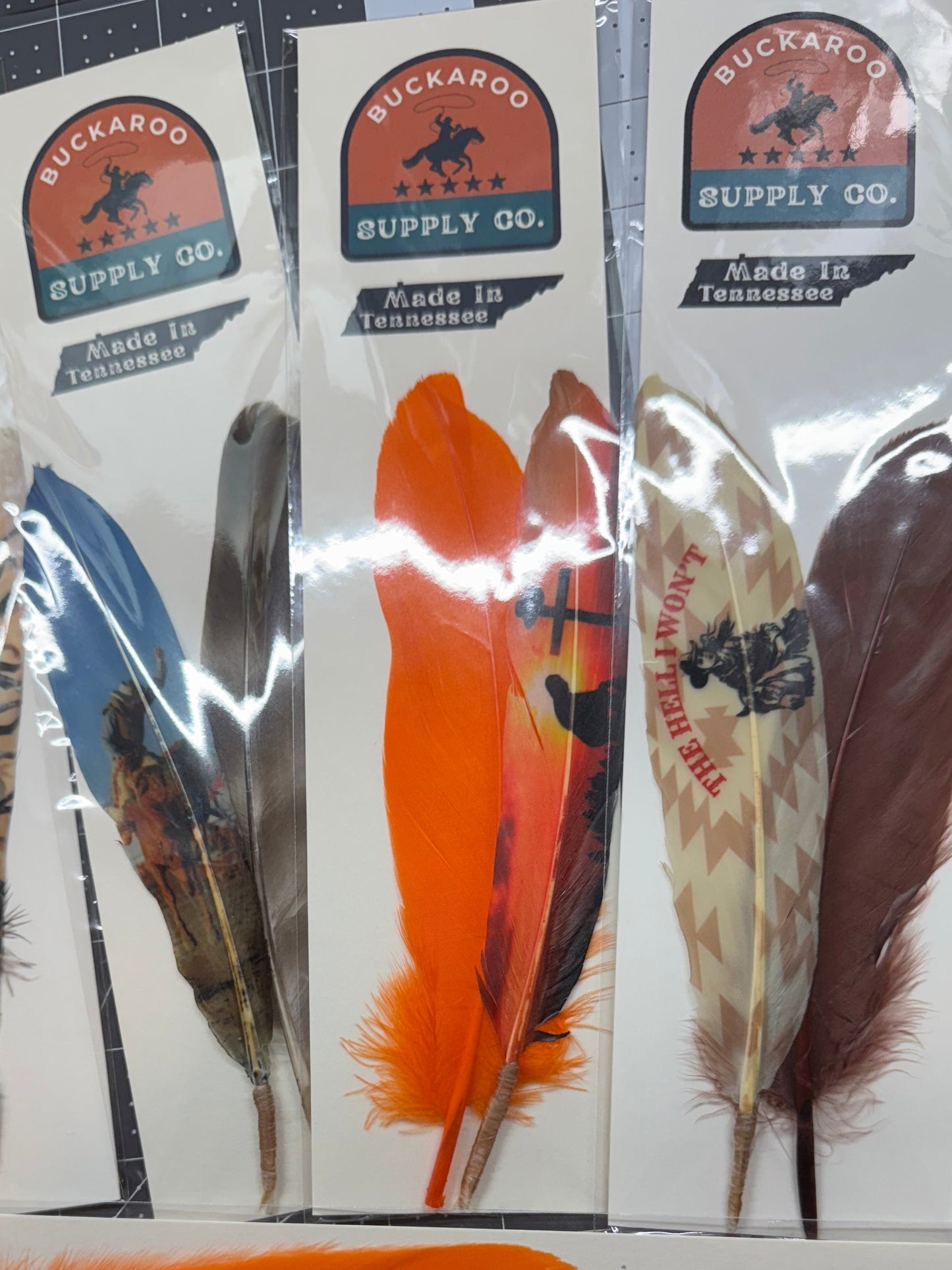 Cowboy Prayer Western Hat Feather