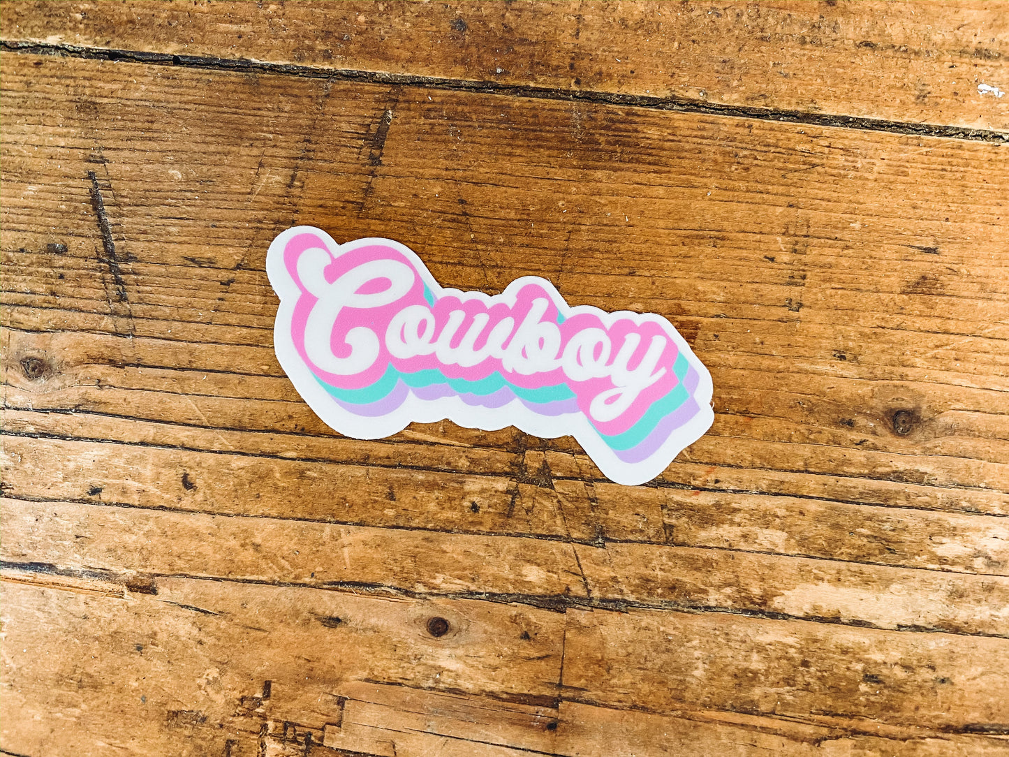 Cowboy - Sticker