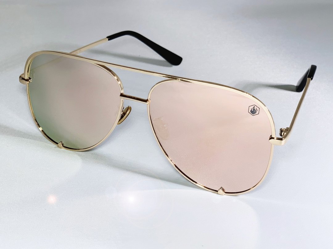 Jaden Pink Guitar Sunglasses by American Bonfire Co
