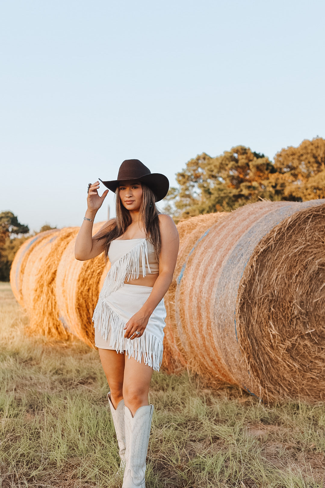 The Annie Fringe Skirt