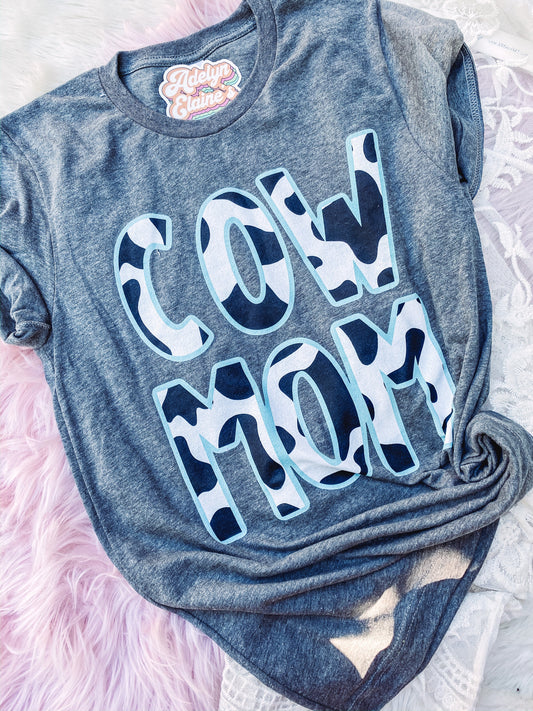 Cow Mom - Graphic Top