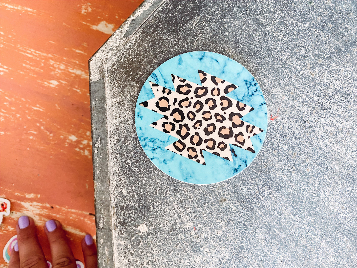 Tribal Leopard - Sticker