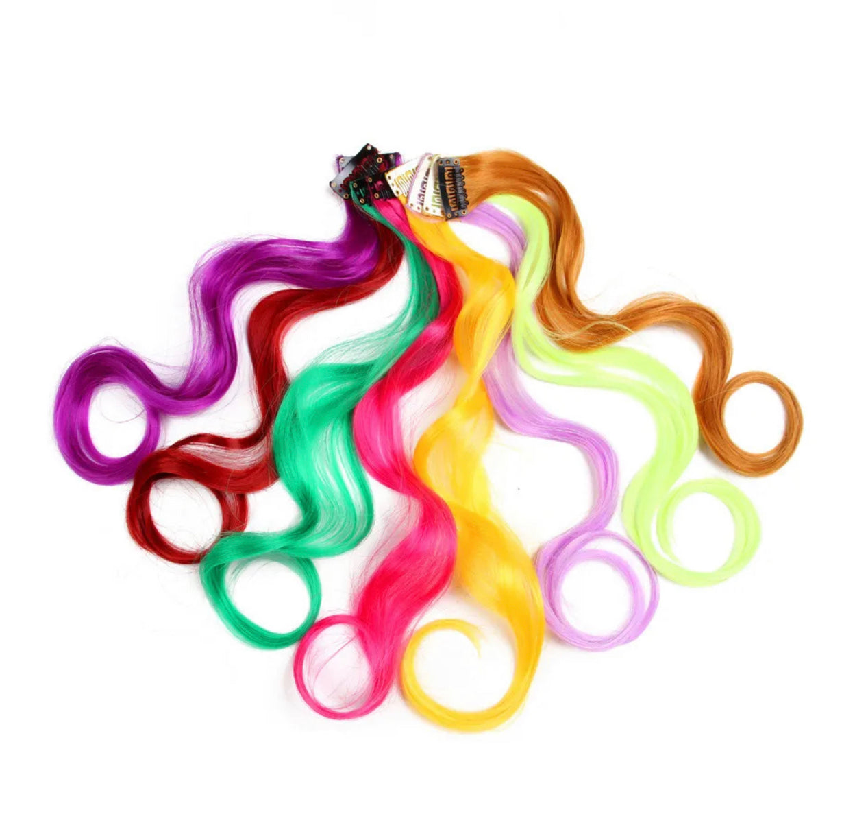 Jumbo Assortment Pack of 18 Clip-in Hair Extensions