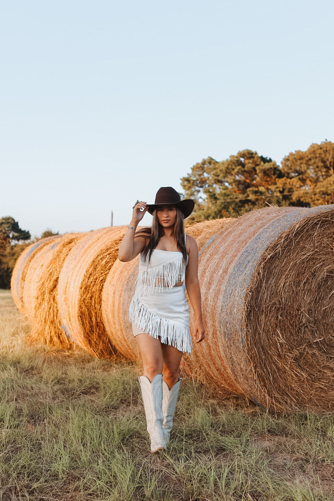 The Annie Fringe Skirt