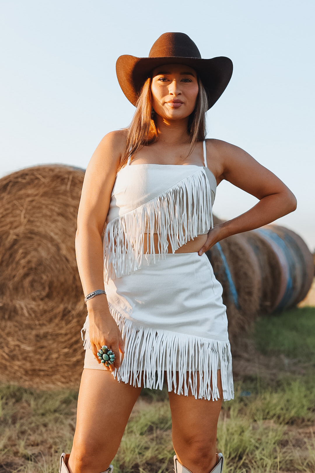 The Annie Fringe Skirt