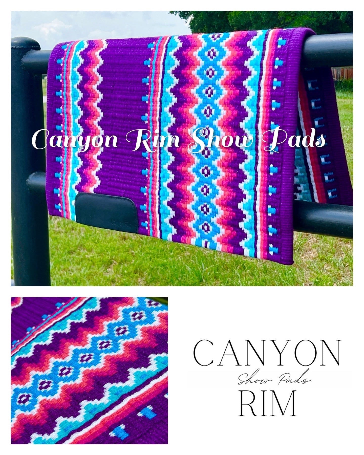 Beautiful custom design oversized show pad