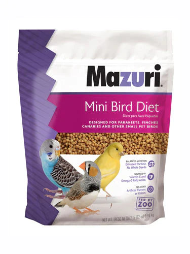 MAZURI MINI BIRD DIET 2LB