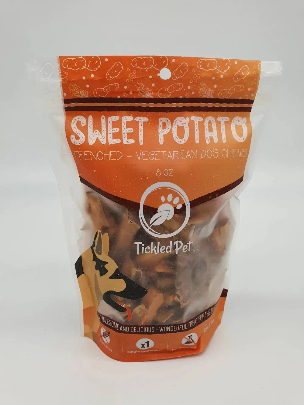 Tickled Pet Sweet Potato Frenched  | Dog Treats