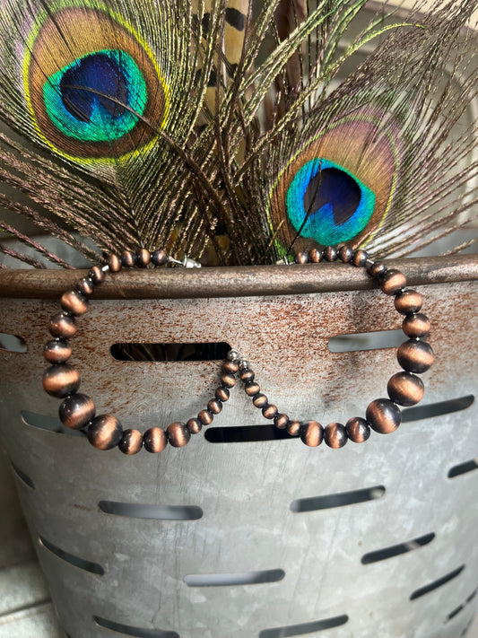 Cibola Copper Hoops