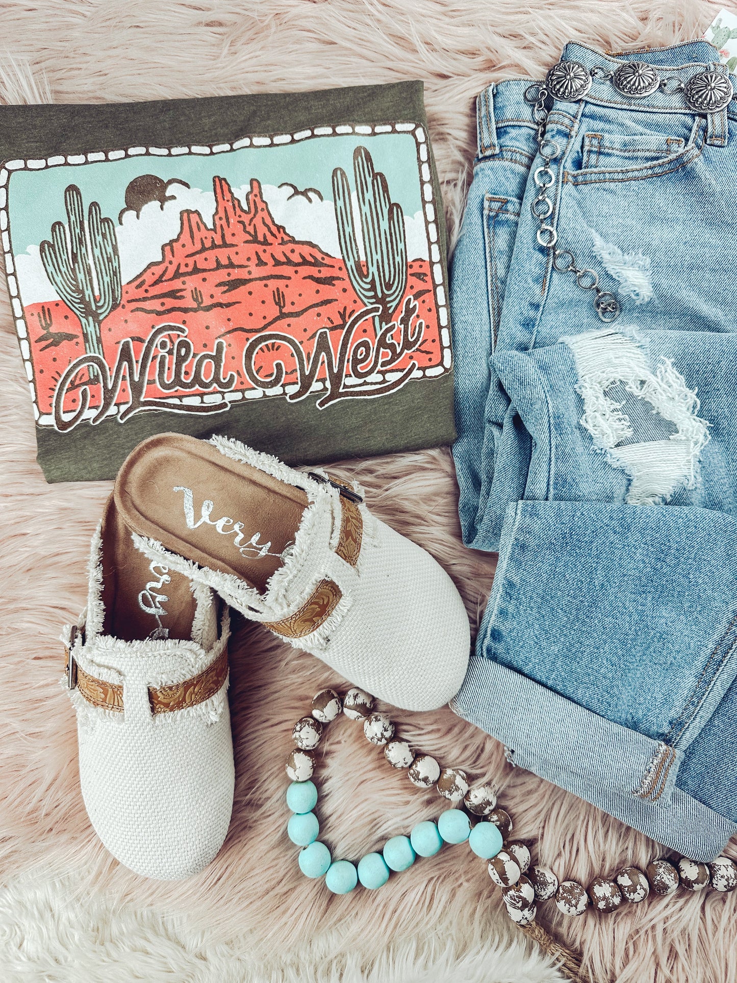 Wild West Patch - Graphic Top