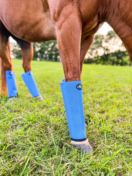 Ocean Blue Fly Boots