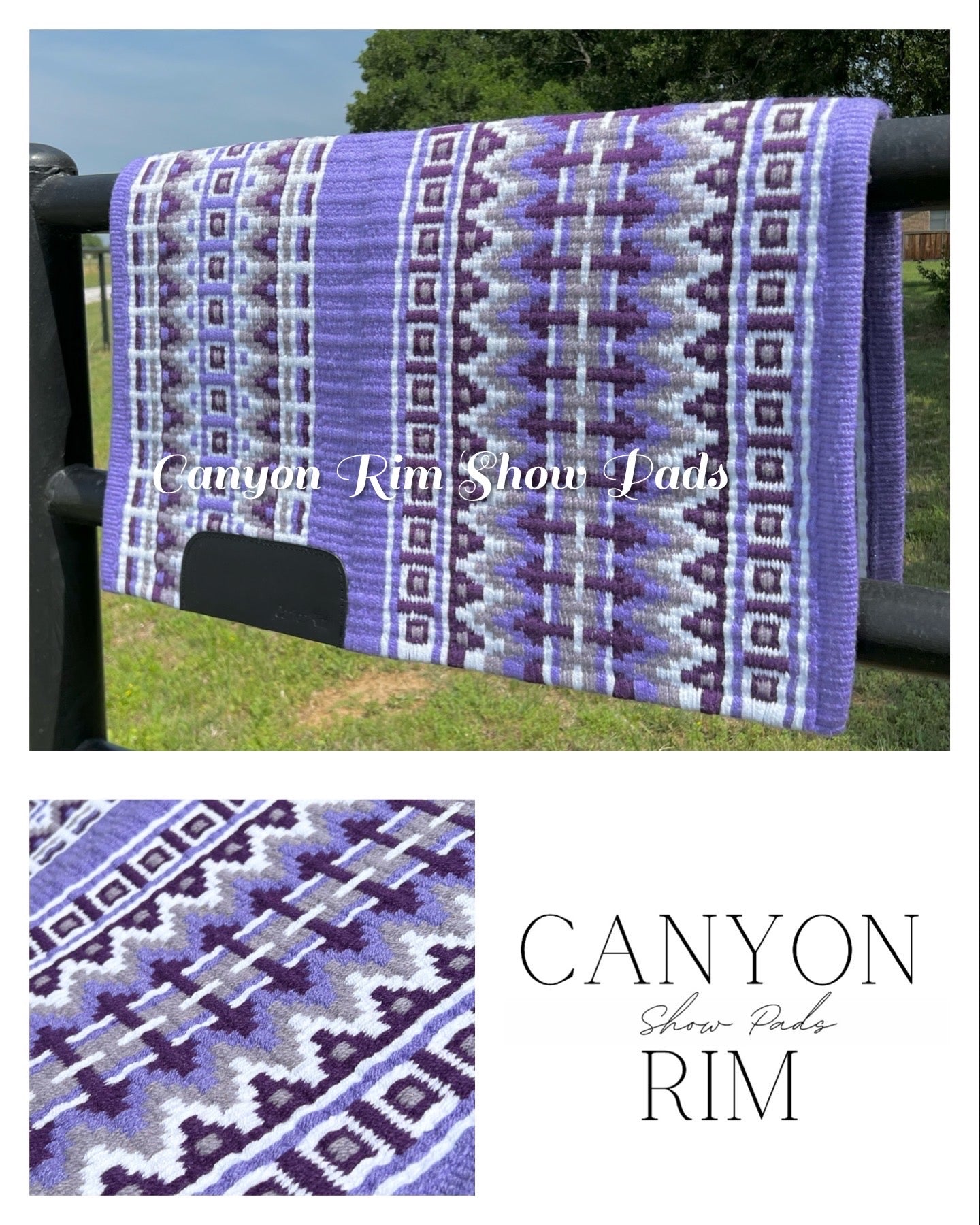 Beautiful custom designs show pad