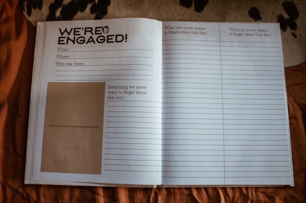 Wedding Book - Saddles Cover