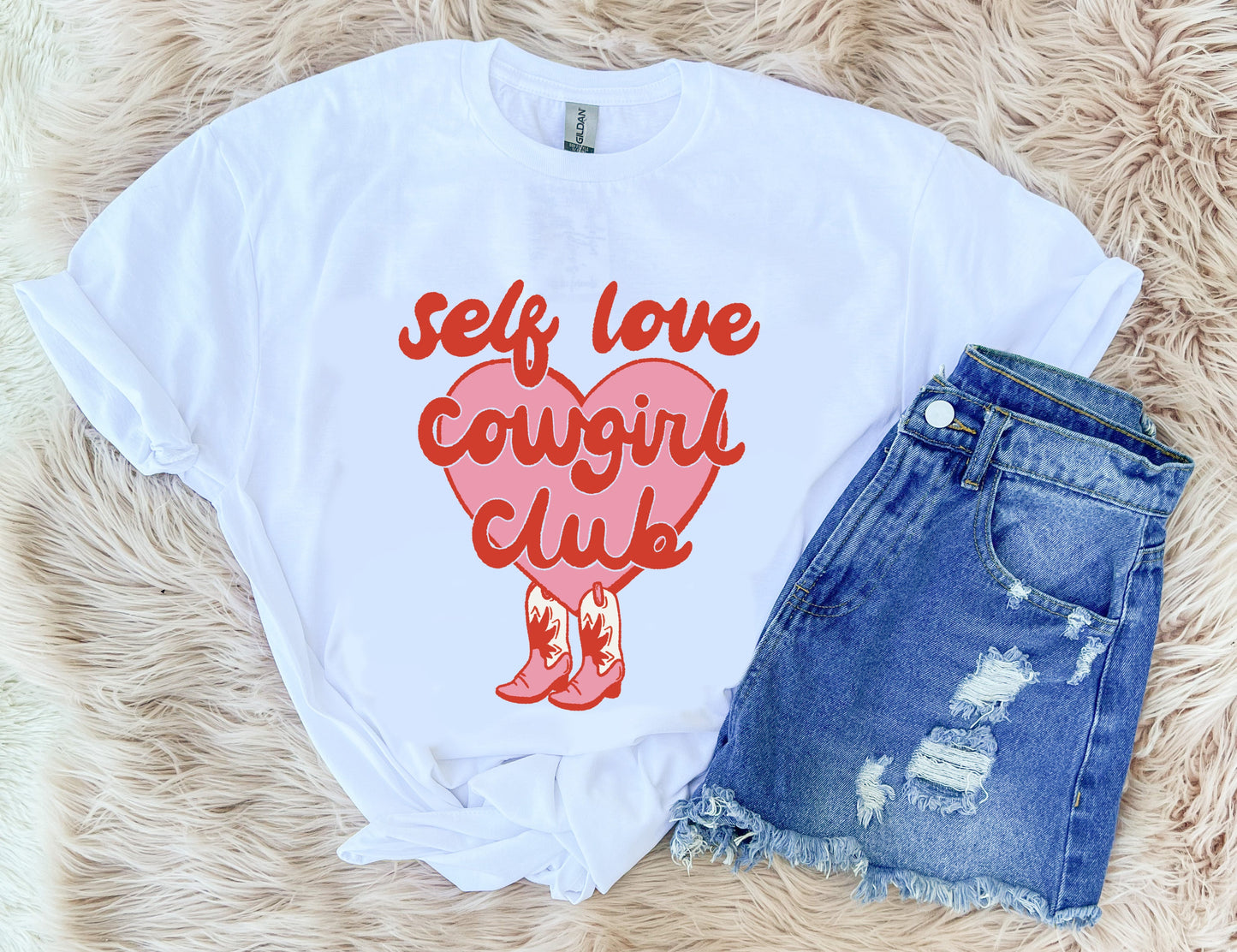Self Love Cowgirl Club - Graphic Top