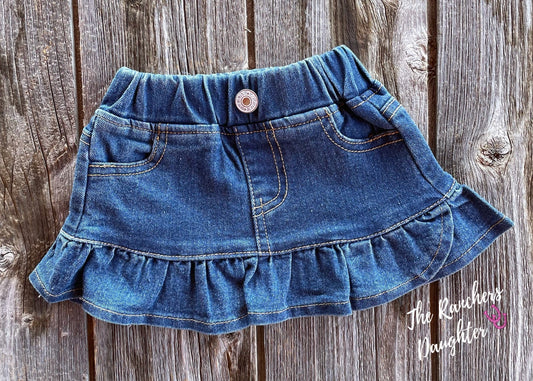 Shea Baby Denim Skirt
