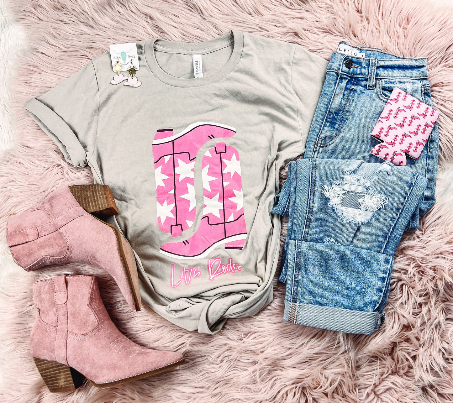 Let's Rodeo - Graphic Top