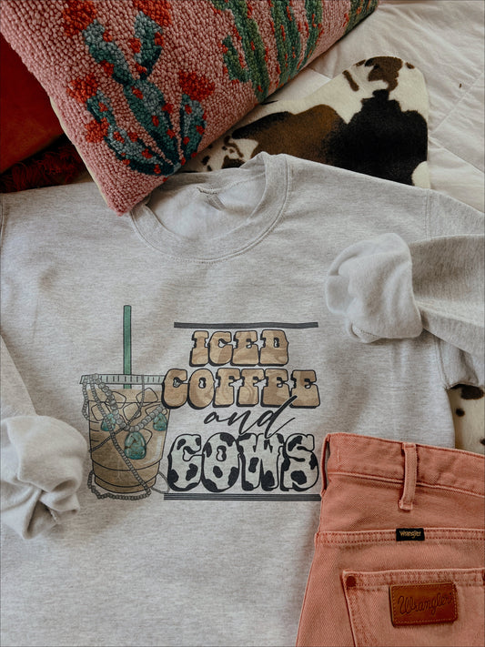 ICED COFFEE & COWS