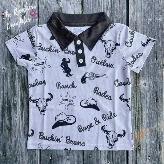Shea Baby Cowboy Polo Shirt