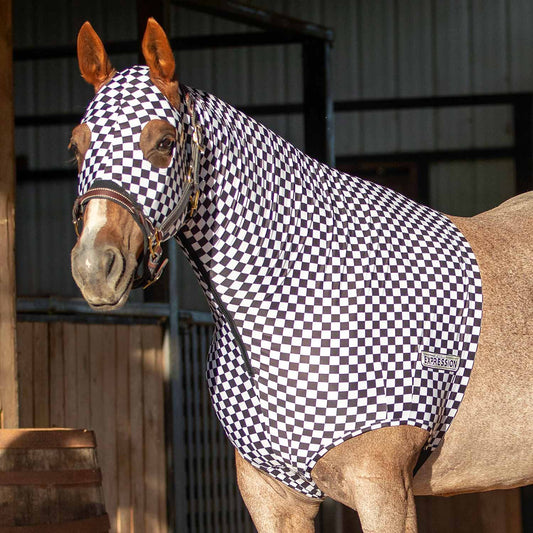 Jeffers Expression Lycra Hood for Horses